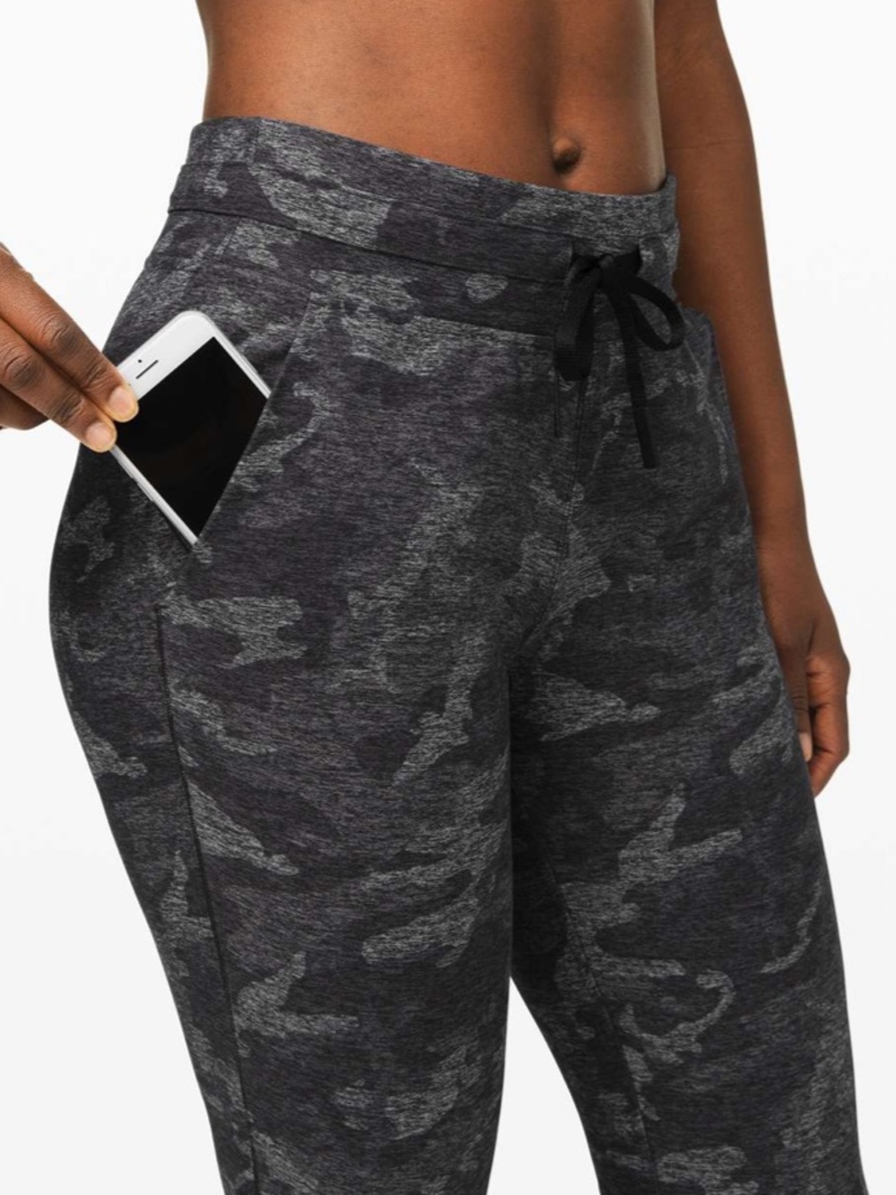 Lululemon Dance Studio Mid Rise Grey Camo Jogger - Picture 2 of 2